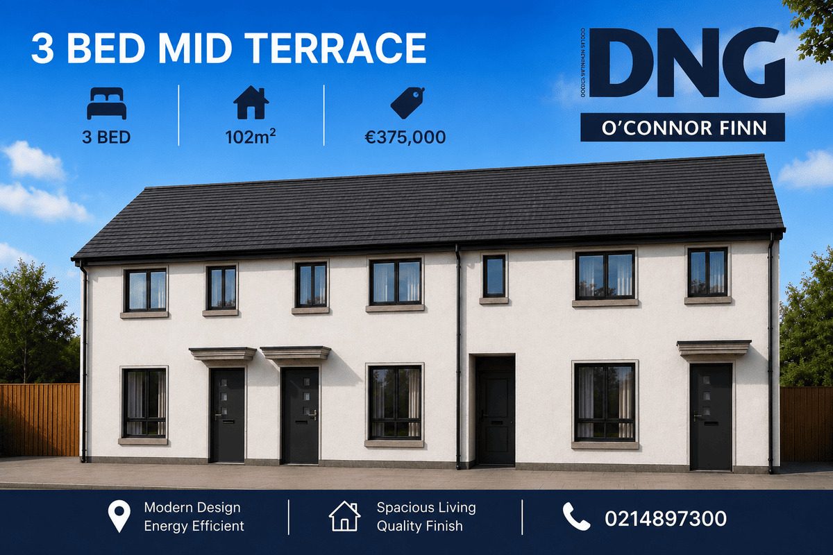 3 BED MID TERRACE